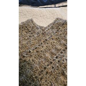 Handmade New Knit Poncho